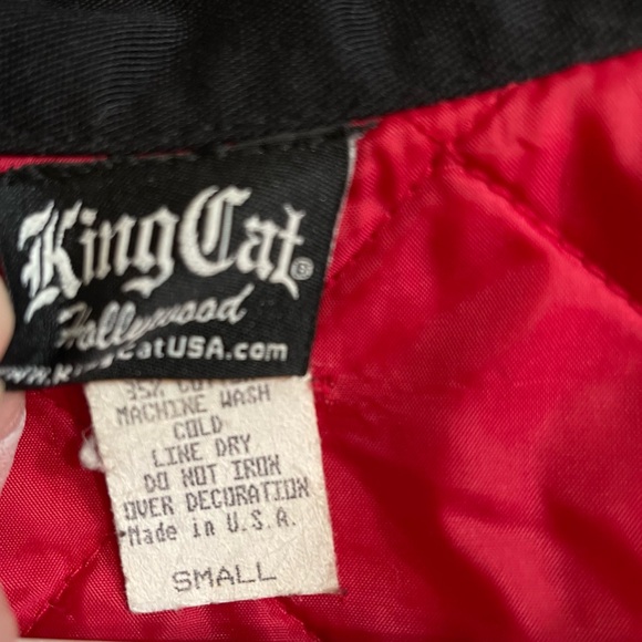 Hollywood King Cat car jacket pin up rockabilly - Picture 5 of 9